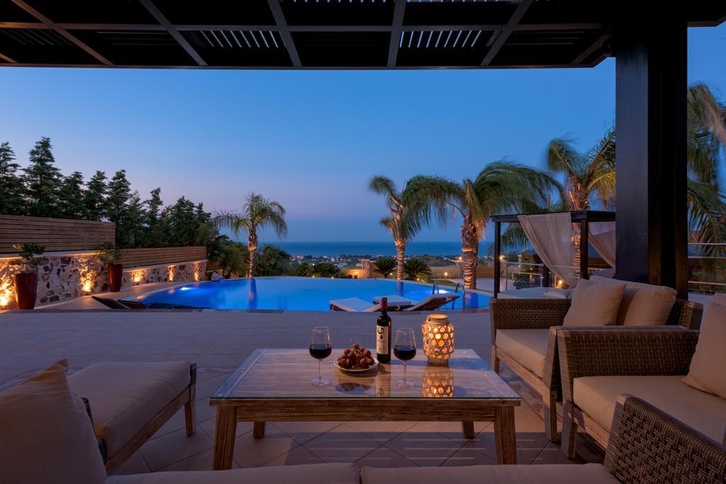 Quinn Hill Luxury Villa Rhodes Island Luaran gambar
