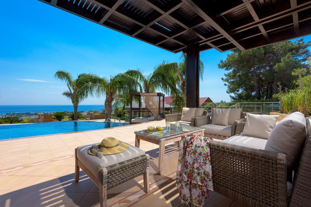 Quinn Hill Luxury Villa Rhodes Island Luaran gambar