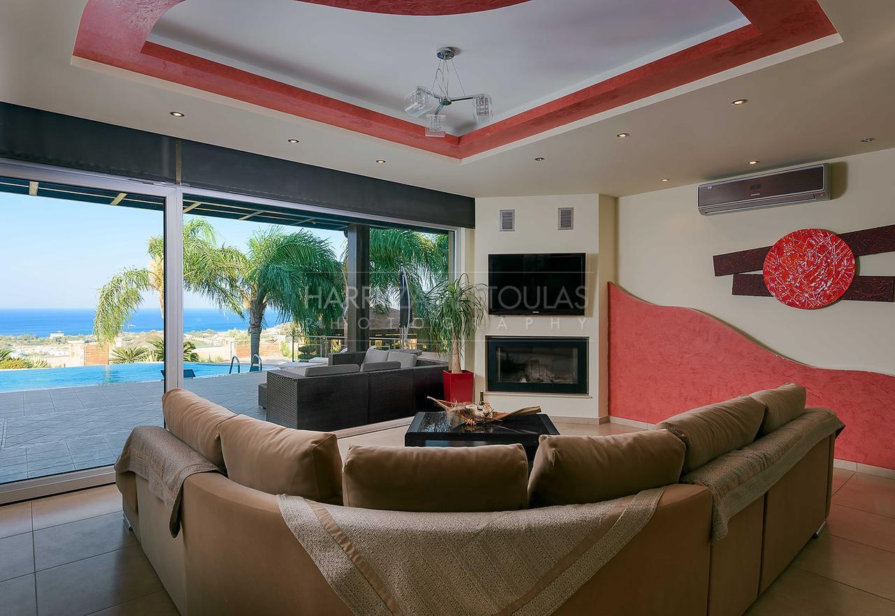 Quinn Hill Luxury Villa Rhodes Island Luaran gambar